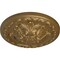 Ekena Millwork Acanthus Ceiling Medallion, Hand-Painted Pale Gold, 11 3/8"OD x 2"P CM11ACPAS - alternate 2
